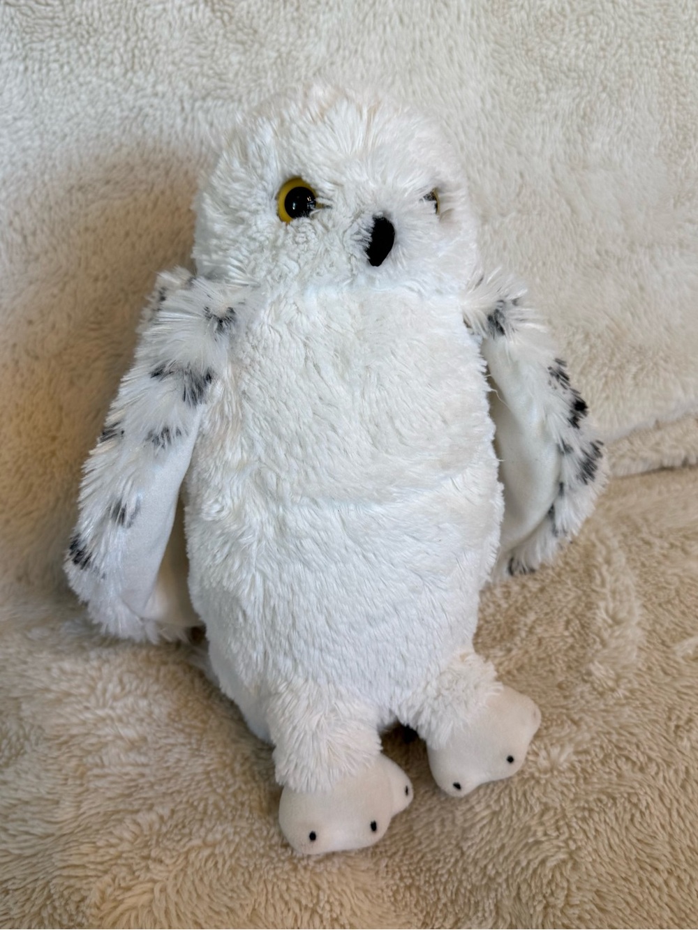 10” HEDWIG Harry Potter White Owl Plush Noble Collection